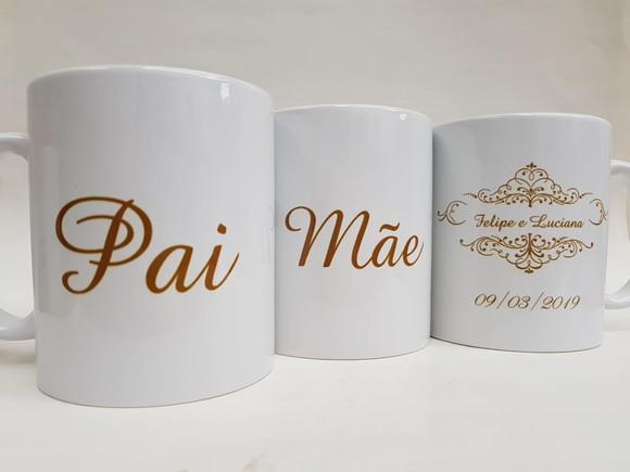 Caneca Personalizada Casamento Pais