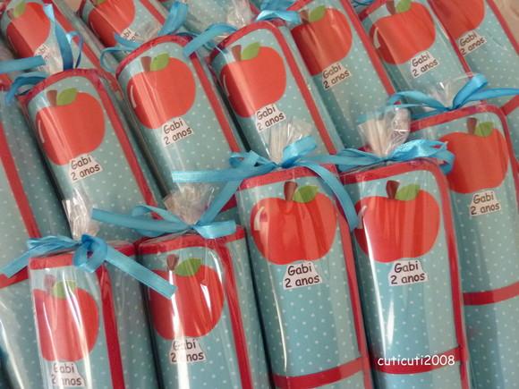 Mini Lousa de Tecido Branca de Neve