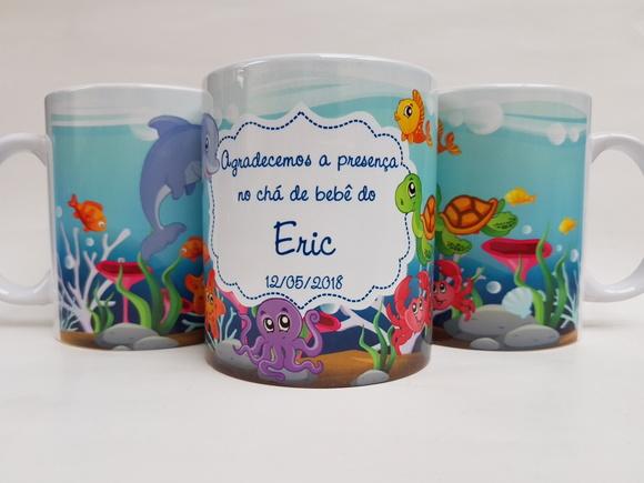 Caneca Personalizada Fundo do Mar