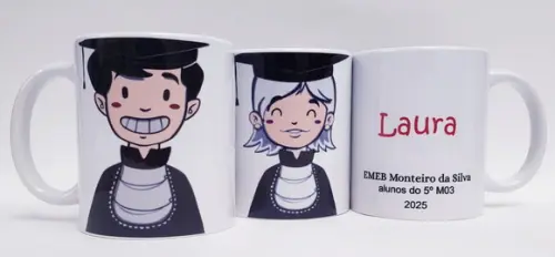 Lembrancinha Caneca Personalizada Formatura