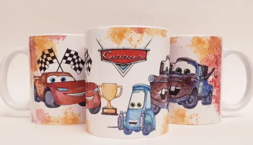 Lembrancinha Caneca Personalizada Carros