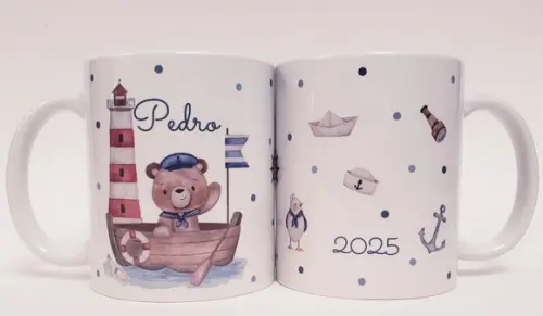 Lembrancinha Caneca Personalizada Maternidade Nascimento