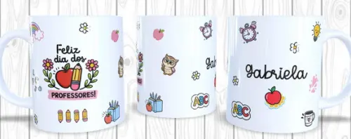 Lembrancinha Caneca Personalziada Dia dos Professores
