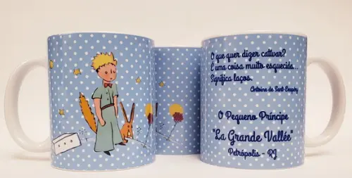 Caneca Personalizada Aniversário Pequeno Príncipe