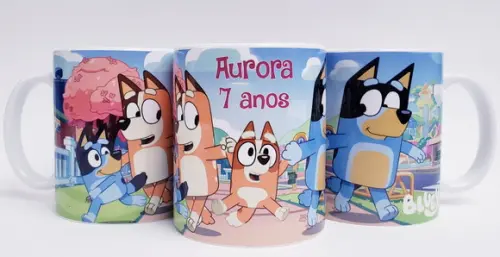 Caneca Personalizada Bluey