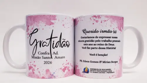 Caneca Personalizada Gratidão
