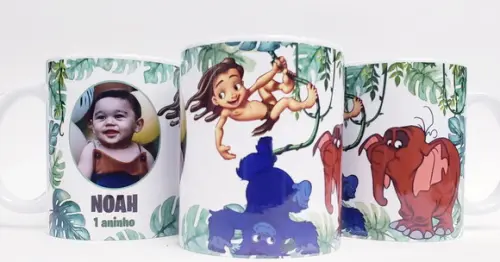 Caneca Personalizada Aniversario Tarzan