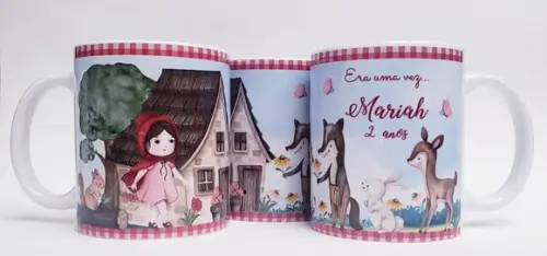 Caneca Personalizada Chapéuzinho Vermelho