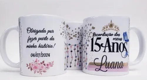 Caneca Personalizada 15 Anos