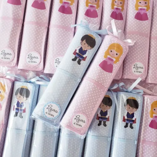 Lembrancinha Mini Lousa de Tecido Aurora
