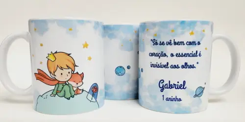Caneca Personalizada Pequeno Príncipe