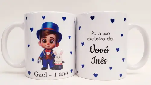 Lembranicnha Caneca Personalizada Circo