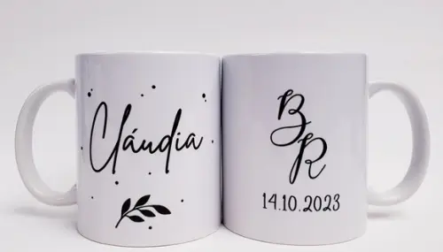 Caneca Personalizada Casamento Padrinhos