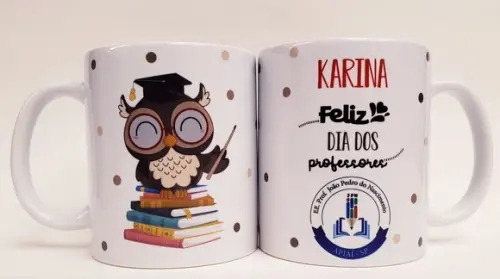 Caneca Personalizada Dia dos Professores