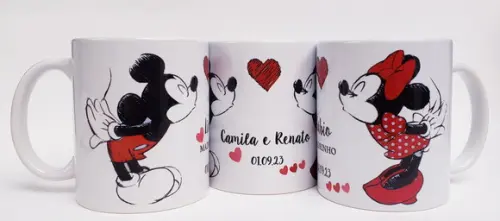 Caneca Personalizada Casamento Padrinhos