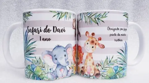 Caneca Personalizada Safari