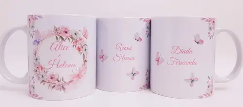 Caneca Personalizada Batizado Maternidade