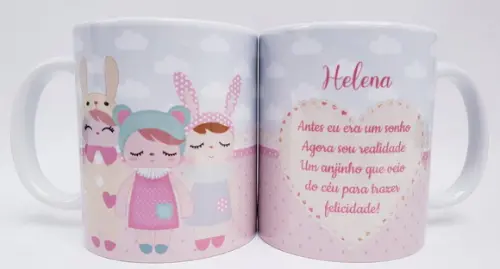 Caneca Personalizada Maternidade Metoo