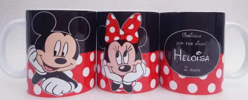 Caneca Personalizada Mickey Minnie