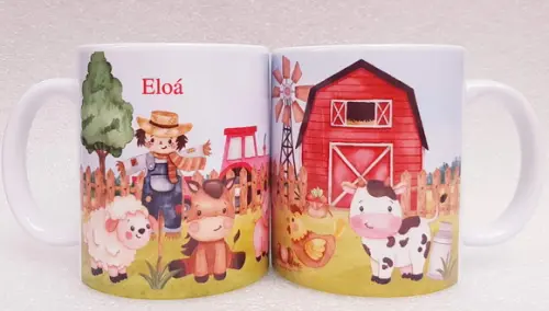 Caneca Personalizada Fazendinha