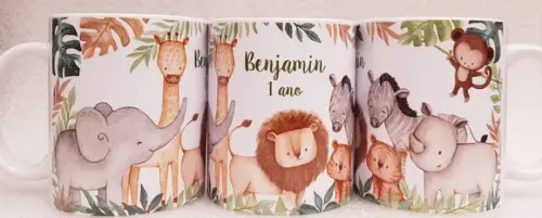 Caneca Personalizada Safári
