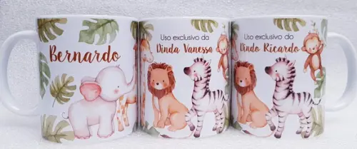Caneca Maternidade Safári