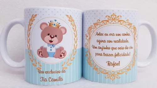 Caneca Personalizada Batizado