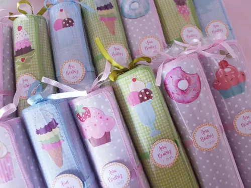 Lembrancinhas Mini Lousa de Tecido Doces Confeitaria