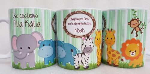 Caneca Personalizada Safári