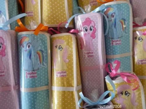 Mini Lousa de Tecido My Little Pony