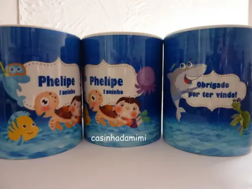 Caneca Personalizada Fundo do Mar