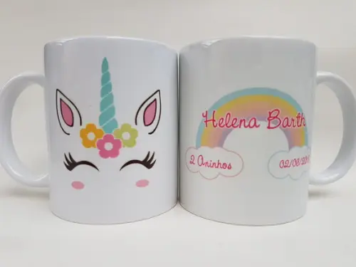 Caneca Personalizada Unicórnio