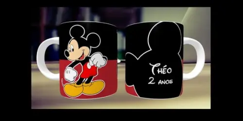 Caneca Personalizada Mickey