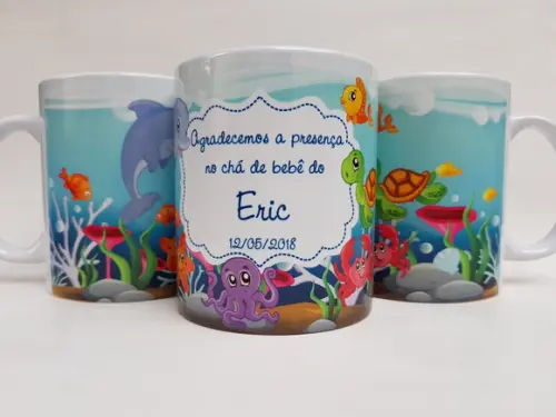 Caneca Personalizada Fundo do Mar