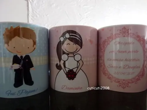 Caneca Personalizada Pajem e Daminha