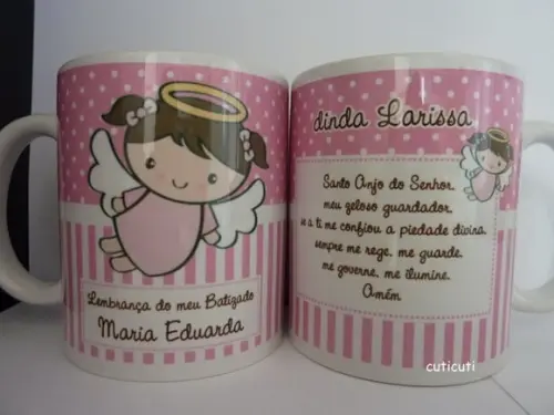 Caneca Personalizada Batizado