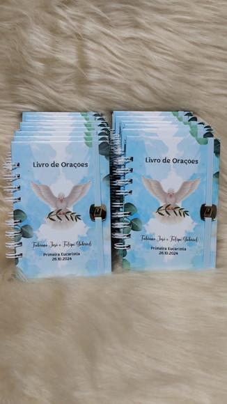 Livro de Orações, Lembrancinha, Primeira Eucaristia