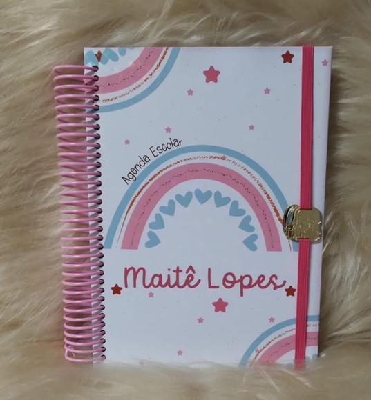 Agenda Personalizada Creche Arco Íris