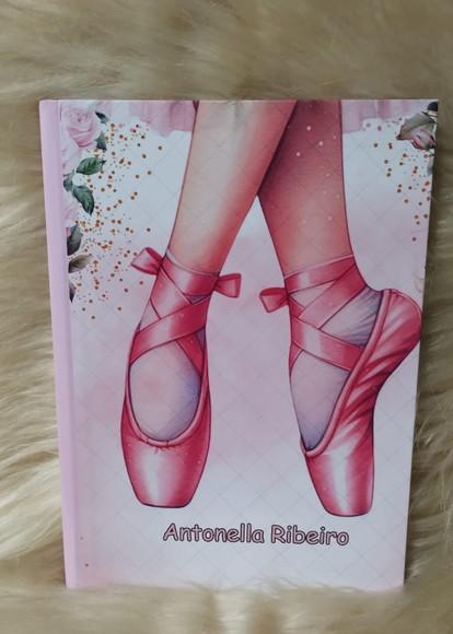 Caderno Brochura Personalizado Bailarina