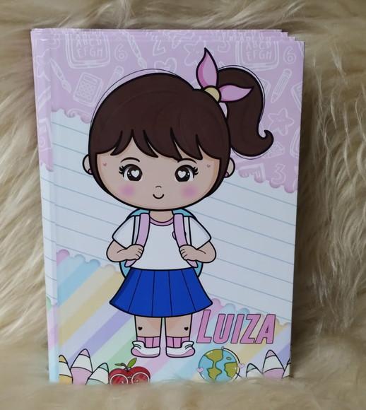 Caderno Brochura Personalizado Mascotinha