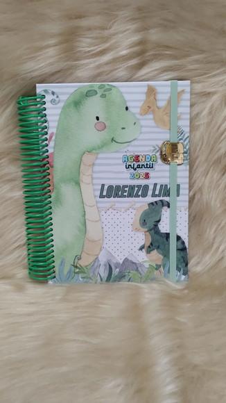 Agenda Creche Dinossauro