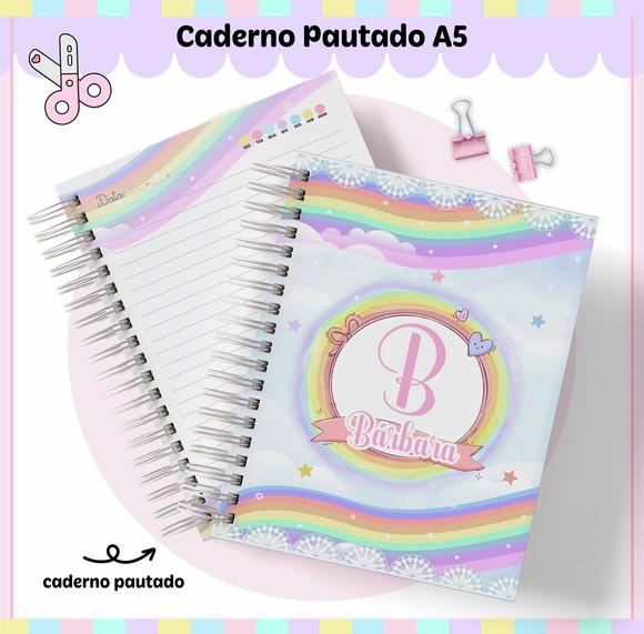 Caderno Arco Íris