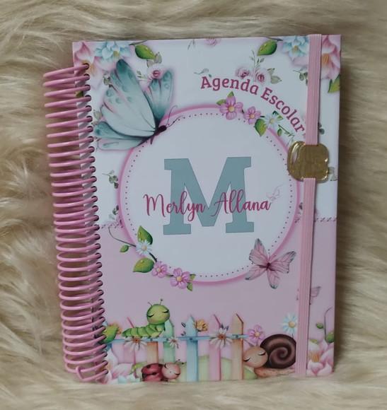 Agenda Personalizada Borboletas