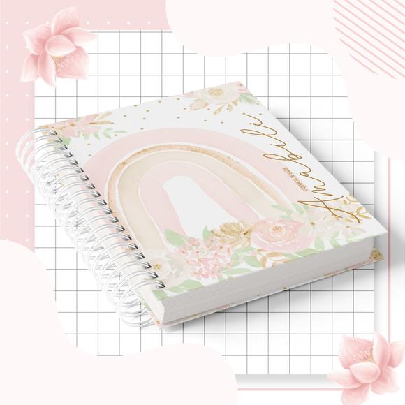 Caderneta de Vacinação Personalizada Arco Íris