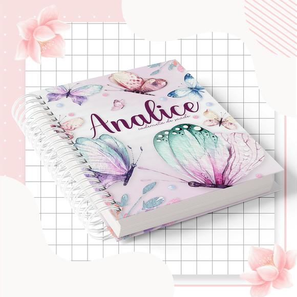 Caderneta de Vacinação Personalizada Borboletas