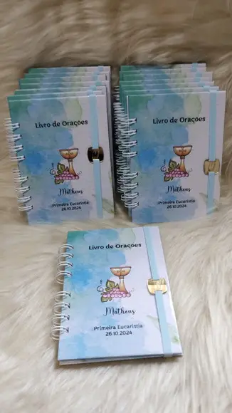 Livro de Orações, Lembrancinha, Primeira Eucaristia