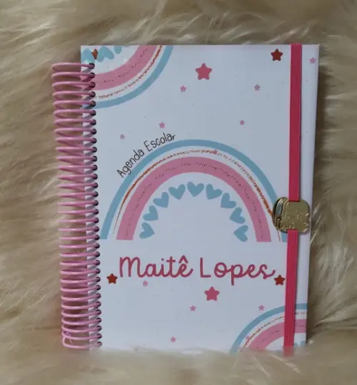 Agenda Personalizada Creche Arco Íris