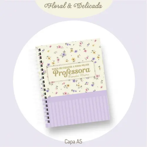 Caderno Personalizado Professores