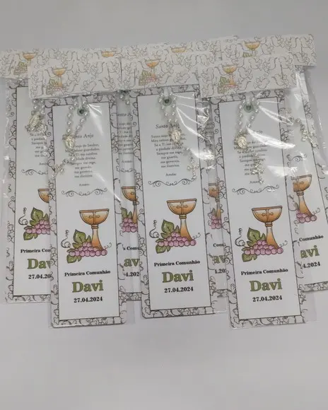 Marca Página Personalizado com Tercinho 20 Unis