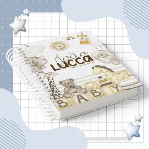 Caderneta de Vacinação Personalizada Brinquedos